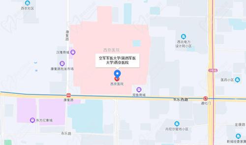 西京醫(yī)院位置
